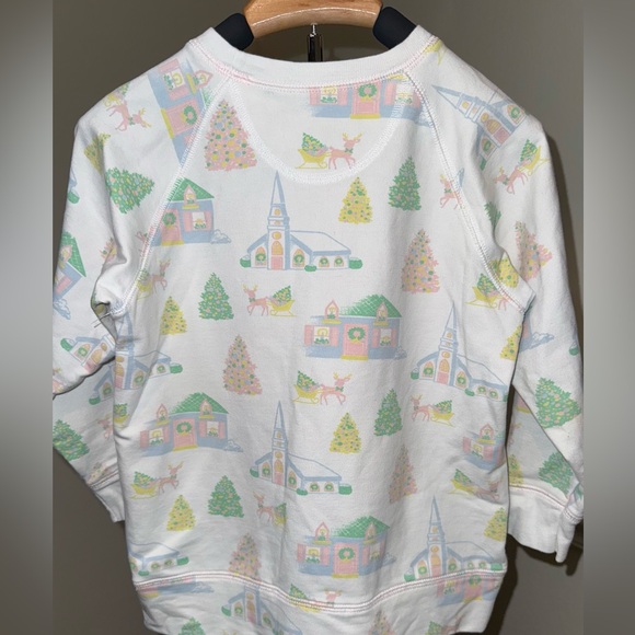 The Beaufort Bonnet Company Cassidy Comfy Crewneck House on the Hill, size 6 - Picture 3 of 5